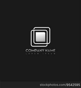 square box logo vector