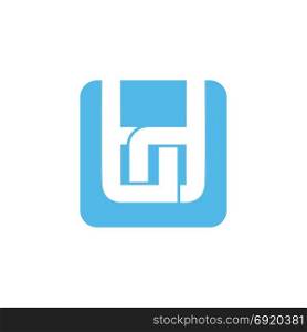 square box shape style modern icon logo vector. square box shape style modern icon logo vector art