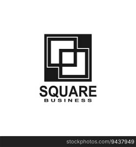 Square Business icon And Symbol Template