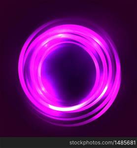Square illustration with glowing circular frame. Vector element for your creativity. Square illustration with glowing circular frame. Vector element