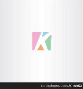 square letter k logo k icon design symbol