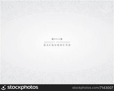Square of geometric pattern movement with center space background, vector eps10