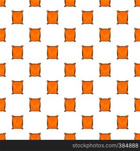 Square packing pattern. Cartoon illustration of square packing vector pattern for web. Square packing pattern, cartoon style