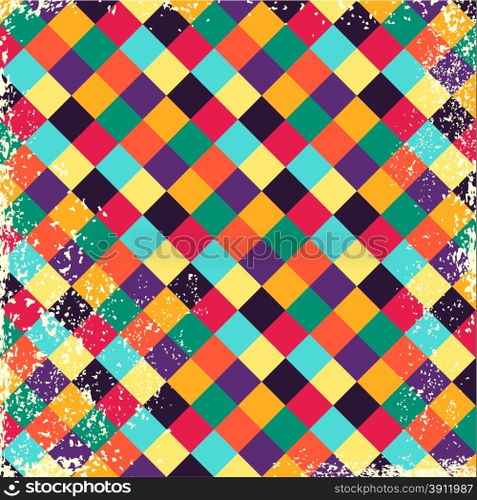 square pattern background theme vector art illustration. pattern background