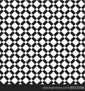 Square pattern background. Vintage retro vector design element.