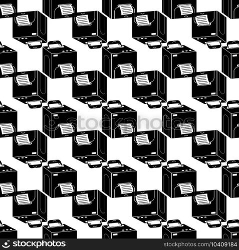 Square printer pattern seamless background texture repeat wallpaper geometric vector. Square printer pattern seamless vector