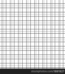 Square scale grids. Black graph seamless pattern. Abstract geometric mesh measurement background. White lined notebook paper. Empty blueprint blank mockup. Vector checkered graphic print template. Square scale grids. Black graph seamless pattern. Abstract geometric mesh measurement background. Lined notebook paper. Empty blueprint blank mockup. Vector checkered print template