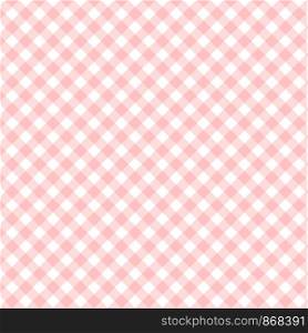Square stripped textile pattern for your design, red strip over white, stock vector illustration