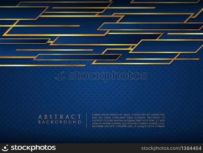 Square wave shape overlap layer design luxury background concept. vector illustration.