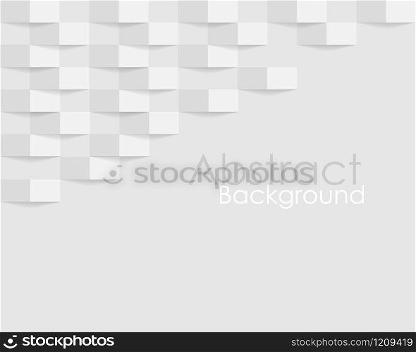 Square white abstract grey background.