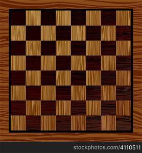square wooden chess board with grain effect ideal background