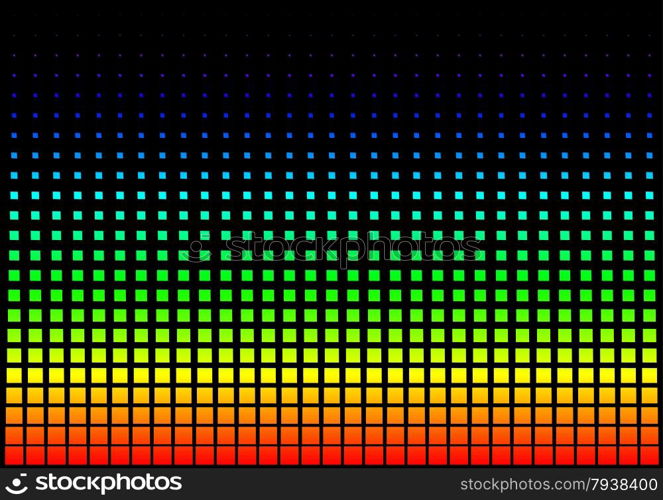 Squared Rainbow Background