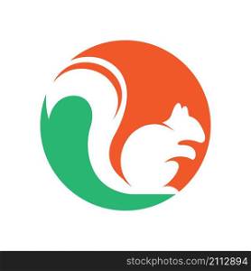 Squirrel logo images illustration design