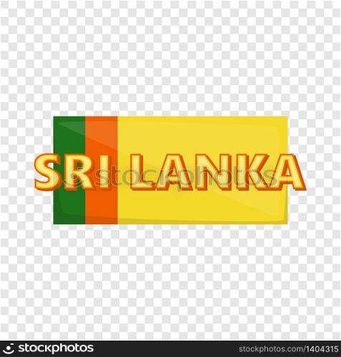 Sri lanka icon. Cartoon illustration of sri lanka vector icon for web. Sri lanka icon, cartoon style