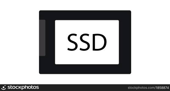 SSD icon symbol simple design