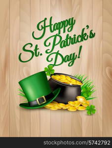 St. Patrick&rsquo;s Day Background. Vector illustration.
