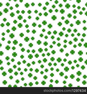 St. Patrick&rsquo;s Day, Green background by a St. Patrick&rsquo;s Day - Illustration - Illustration. Saint Patrick&rsquo;s day seamless background - Vector