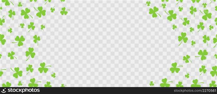 St.Patrick &rsquo;s Day. Seamless background. Clover leaves Vector. St.Patrick &rsquo;s Day. Seamless background. Clover leaves. Vector illustration