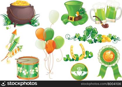 St.Patrick&rsquo;s Day symbols