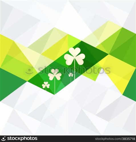 St. Patricks Abstract Background