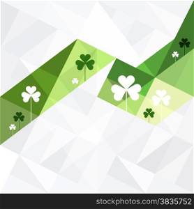 St. Patricks Abstract Background