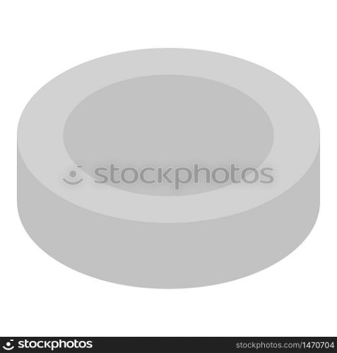 Stack plates icon. Isometric of stack plates vector icon for web design isolated on white background. Stack plates icon, isometric style
