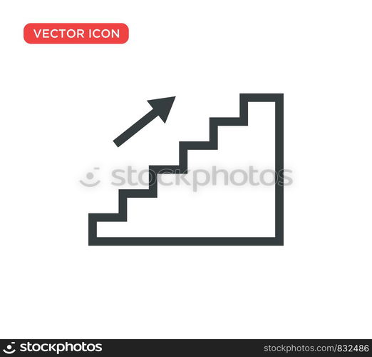 Stairs Icon Vector Illustration Design