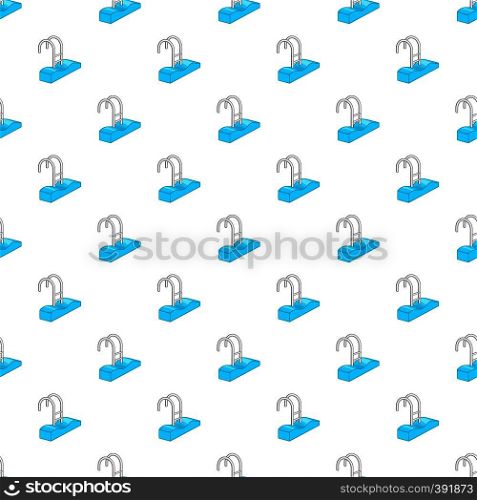 Stairs of the swimming pool pattern. Cartoon illustration of stairs of the swimming pool vector pattern for web. Stairs of the swimming pool pattern, cartoon style