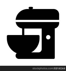stand mixer, icon on isolated background