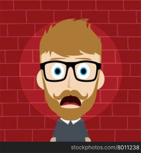 stand up comedy. stand up comedy cartoon theme vector illustration