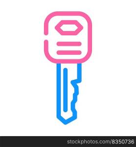 standard english key color icon vector. standard english key sign. isolated symbol illustration. standard english key color icon vector illustration