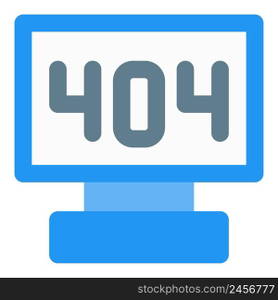 Standardized http status code is 404 error.
