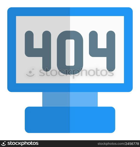 Standardized http status code is 404 error.