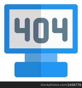 Standardized http status code is 404 error.