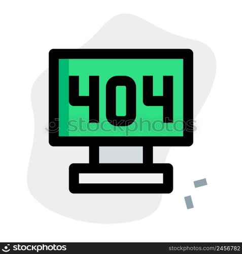 Standardized http status code is 404 error.
