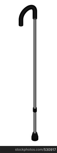 Standing stick icon. Isometric of standing stick vector icon for web design isolated on white background. Standing stick icon, isometric style