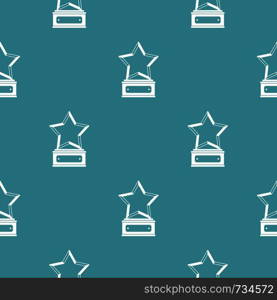 Star award pattern vector seamless repeating for any web design. Star award pattern vector seamless