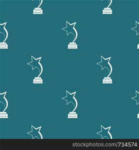 Star award pattern vector seamless repeating for any web design. Star award pattern vector seamless