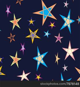 star background pattern. star background pattern theme vector graphic art illustration