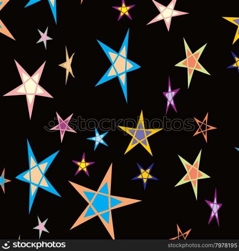 star background pattern. star background pattern theme vector graphic art illustration