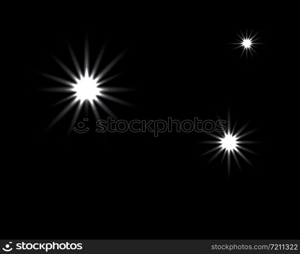 star background Template vector illustration design