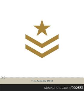 Star Badge Emblem Vector Logo Template Illustration Design. Vector EPS 10.