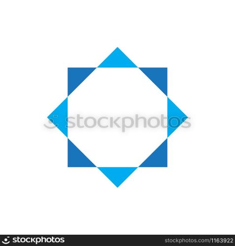 Star david graphic design template vector isolated illustration