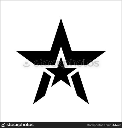 Star Design, Star Shape Vector Art Illustration