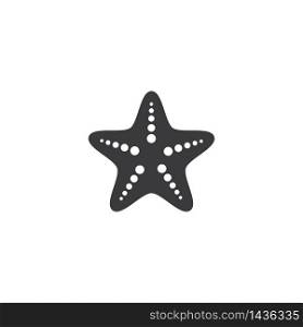 Star fish logo vector flat design