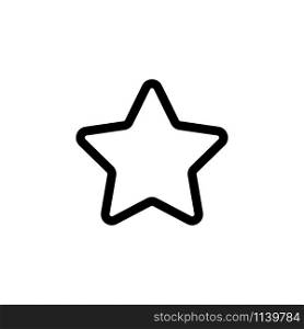 Star icon graphic design template vector isolated. Star icon graphic design template vector
