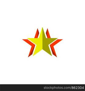 star icon. Logo element illustration.star symbol design. colored collection. star concept. Can be used in web and mobile