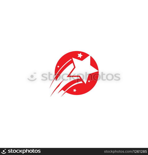 Star icon Template vector illustration design