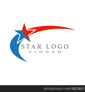 Star icon Template vector illustration design