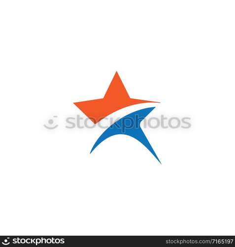 Star icon Template vector illustration design